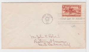 TurtlesTradingPost- Pony Express #894 FDC 1940 - Picture 1 of 2