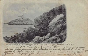 Wales - Mumbles Lighthouse & Natural Arch - Picture 1 of 2