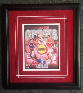 Houston Rockets All Time-Greats Framed 8x10 - Picture 1 of 1