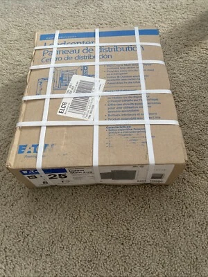 EATON BR816L125SDP 125 Amp 8 Espacios 16 Circuitos Interior Terminal Principal Centro de Carga Nuevo Foto 1 de 4