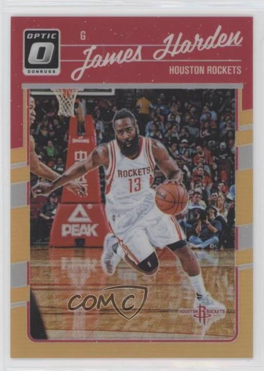 2016-17 Panini Donruss Optic Orange Prizm /199 James Harden #110