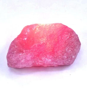 22.85 Ct Untreated Facet Red Ruby Burmese Rare 100% Natural Rough Certified - Picture 1 of 5