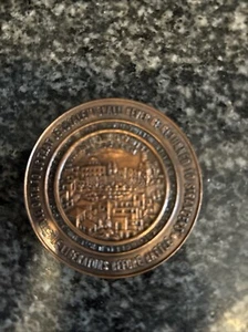 JERUSALEM SOLL NIEMALS AN FREMDE ZURÜCKGEGEBEN WERDEN Bronzemedaille Elisa Israel 1967 - Bild 1 von 6