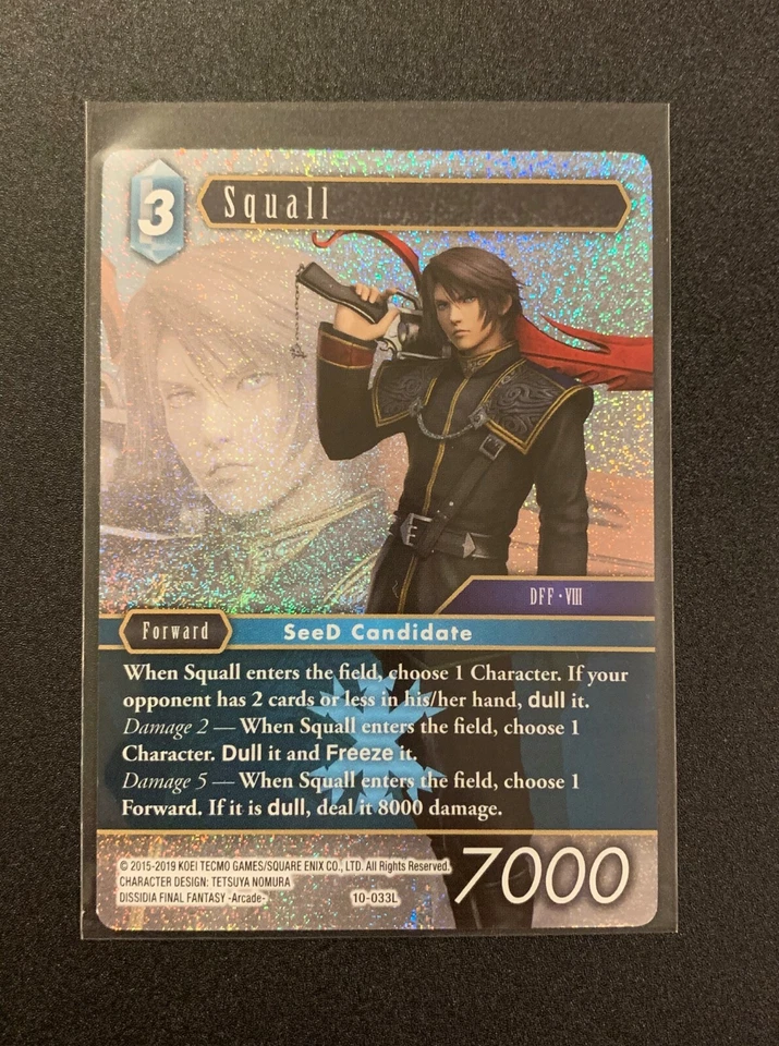 Squall 10-033L Foil - Opus X - Final Fantasy TCG - Image 1 of 1