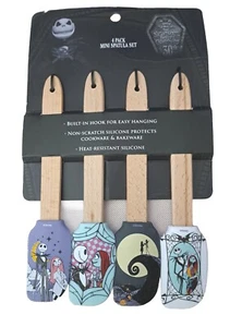 Juego de mini espátulas de 4 piezas Pesadilla antes de Navidad, ¡NUEVO! - Imagen 1 de 2