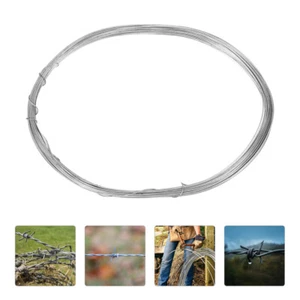 1 Roll Iron Wire Industry Home Furnishing Tie Wire Galvanized Garden Wire - Picture 1 of 12