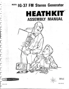 Assembly Manual Guide For Heathkit IG-37 - Picture 1 of 1