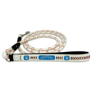 Milwaukee Brewers Pet Leash Frozen Rope Frozen Rope Baseball Leather Size Large - Picture 1 of 1