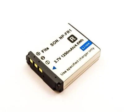 Akku für SONY NP-FR1 Li-ion, 3,7V, 1250mAh - Bild 1 von 2