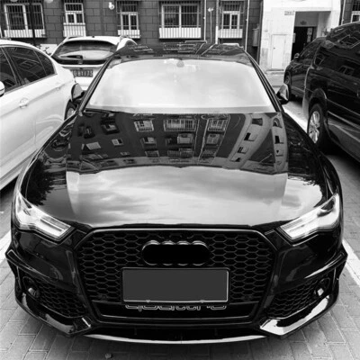 Audi A6 C7.5 S6 2016-2018 griglia anteriore griglia radiatore RS nero lucido - Image 1 of 3