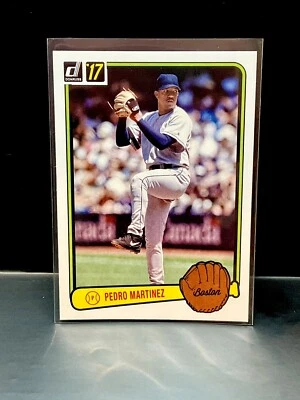 2017 Panini Donruss Pedro Martinez #RV-42 - Boston Red Sox - Image 1 of 2