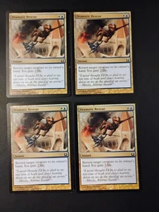 Dramatic Rescue X4 Playset Mtg Return to Ravnica Magic: The Gathering - Picture 1 of 1