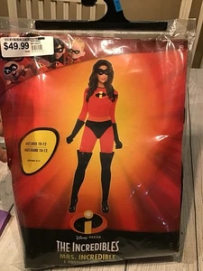 Disney The Incredibles Mrs. Incredibles Costume Size Large 10/12-NEW - Picture 1 of 2