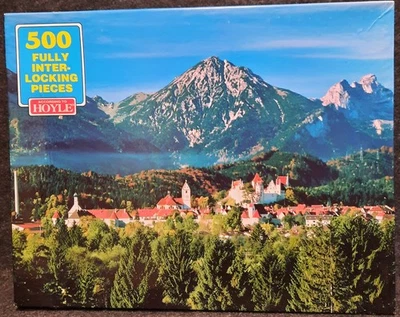 Rompecabezas Hoyle 500 piezas "¡Fussen-Bayern, Alemania Occidental! Mountain Village Foto 1 de 4