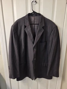 Andrew Fezza Mens Blazer | 48R | Gray | Lambswool Cashmere | #S163 - Picture 1 of 6