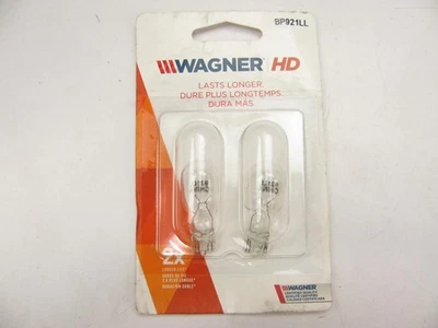 (2) Wagner BP921LL Long Life Center High Mount Stop Trunk Cargo Light Lamp Bulb - Image 1 of 2