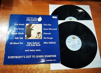 REHENES DEL MUNDO SPAIN 2 LP VINYL MIKE OLDFIELD PETER GABRIEL DIRE STRAITS RARE - Image 1 of 3