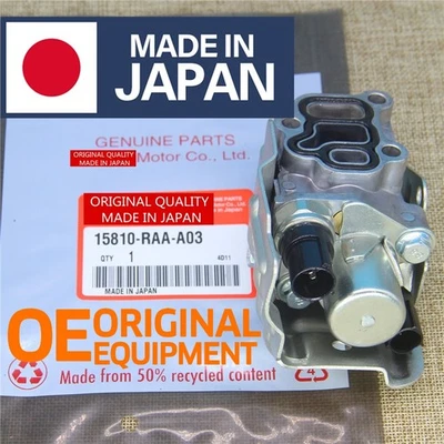 15810RAAA03 Solenoid Spool Valve VTEC fits Honda CR-V 02-2009 Accord 2003-2007 - Image 1 of 4