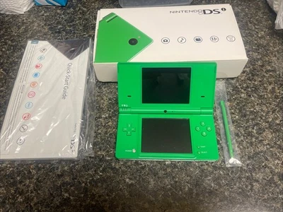 Nintendo DSi Mario Party DS Bundle Green Handheld System Console In Box CLEAN - image 1 of 4