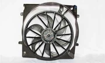 Dual Radiator & Condenser Cooling Fan Assembly for 05-05 Jeep Liberty 3.7L Foto 1 de 1