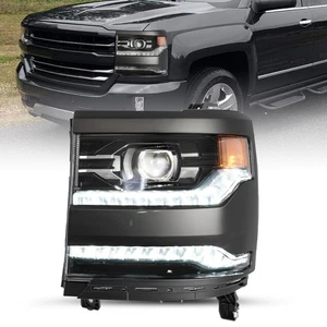 Faros proyectores LED COMPLETOS para Chevy Silverado 1500 2016-2018 faros LH  - Imagen 1 de 8