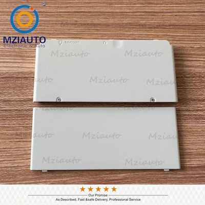 For Nintendo New 3DS 2015 Top + Bottom Case Faceplates Housing Shell Cover White - Image 1 of 4