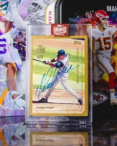 2023 Topps Archives Signature Series Garret Anderson Autograph /35 - Bild 1 von 2