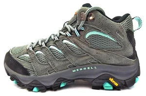 Merrell Para Mujer 3 Mid GTX Senderismo Zapatos Botas Gore-Tex Vibram Aire Libre Con Cordones - Imagen 1 de 5