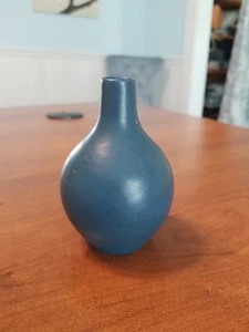Vintage Mid Century 1955 Bud Vase Ceramic Abstract Art Pottery Signed Donje - Picture 1 of 7
