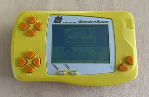 Console Bandai WonderSwan Chocobo Limited Edition Yellow Orange 1997 - Foto 1 di 7