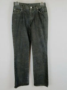 Strenesse Womens Jeans Denim Straight Blue Brown Flecks Size 26 - Picture 1 of 9