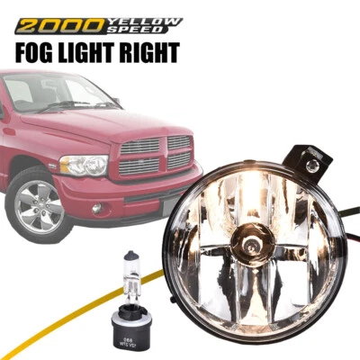 New Right Side Bumper Fog Light Fit For 2001-2004 Dodge Dakota 2001-2003 Durango — 第 1/4 张图片