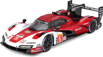 1:24 Bburago B18-28022 Cameron/Makowiecki/Christensen Porsche 963 Le Mans 2023 - Image 1 of 4
