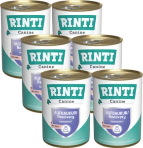 Rinti Canine Aufbaukur/Recovery Rind 6 x 400g | Hoher Kaloriengehalt - Bild 1 von 1