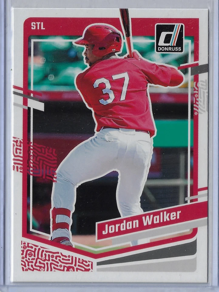 2023 Panini Donruss - #114 Jordan Walker (RC) St. Louis Cardinals - Image 1 of 1