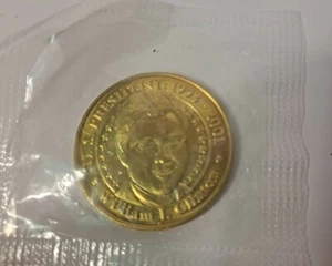 Sunoco Presidential Coin Series 2000 William J. Clinton Still Sealed In Plastic - Picture 1 of 4