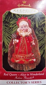 Hallmark "Red Queen" Alice im Wunderland Ornament 1999 Madame Alexander - Bild 1 von 2