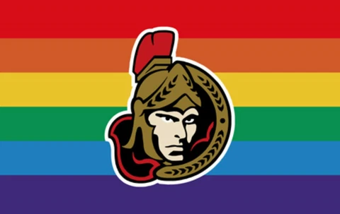 Ottawa Senators Pride Flag 3x5ft Banner Polyester Ice Hockey Stanley 009 Cover