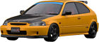 Ignition Model 1/18 Honda Civic (Ek9) Type R Yellow Ig2676