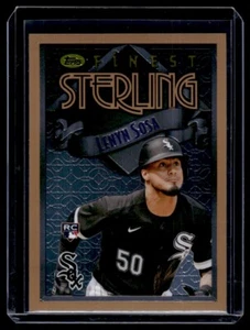2023 Topps Finest Flashbacks (Finest Sterling) Lenyn Sosa RC Chicago White Sox - Picture 1 of 2