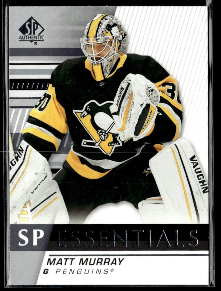 2020-21 SP Authentic essentials Matt Murray /99 #SPE-MM H11R2I - Image 1 of 2