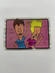 RARE Vintage Beavis and Butthead Prism Vending Machine Sticker ACDC Metallica - Picture 1 of 2