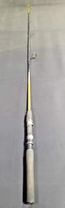 Vintage Ryobi Fintek Night Stik 1-Piece Spinning Rod, Model NS 160M, Graphite - Picture 1 of 16