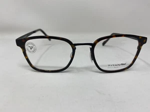 Marco de gafas para hombre Titanflex 820709 52-21-145 negro #999341 - Imagen 1 de 7
