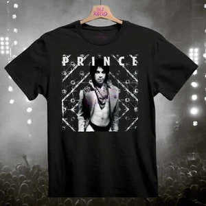 Prince Black Band T-Shirt S-3XL - Picture 1 of 6
