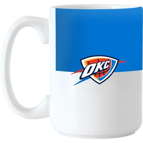 Oklahoma City Thunder 15oz. Colorblock Mug Cover