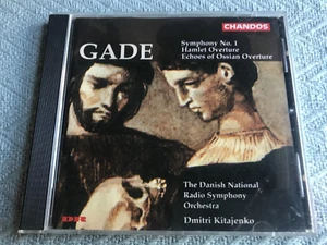 GADE: Symphony 1 / Hamlet Overture by Kitajenko / DNRSO (CD, 1996, CHANDOS) - Bild 1 von 2