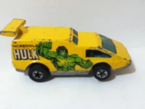 VINTAGE 1976 HOT WHEELS SPILER SPORT THE INCREDIBLE HULK MADE IN HONG KONG - Picture 1 of 8