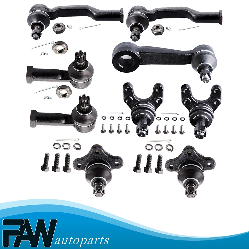 Se adapta a Mazda B2200 Mazda B2600 rótula delantera brazo Pitman K9496 9 piezas Foto 1 de 4