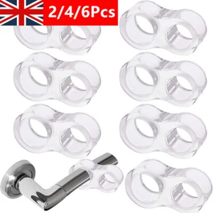 1-6X PROTECTOR DE PARED TAPÓN MANIJA PUERTA AJUSTE EN PROTECTOR PARACHOQUES MANIJA PUERTA HÁGALO USTED MISMO - Imagen 1 de 21